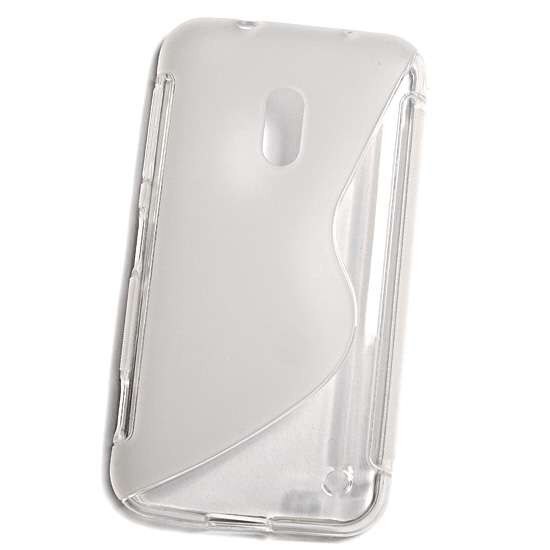 Husa Nokia Lumia 620 din Silicon Model S Line Culoare Transparent