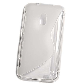 Husa Nokia Lumia 620 din Silicon Model S Line Culoare Transparent Husa Nokia Lumia 620 din Silicon Model S Line Culoare Transparent