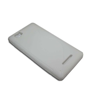Husa Sony Ericsson Xperia M - S Line - silicon alb Husa Sony Ericsson Xperia M - S Line - silicon alb