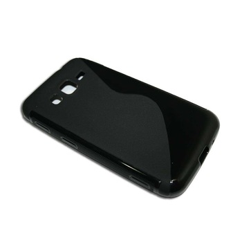 Husa Samsung Galaxy Core Advance i8580 din Silicon Model S Line Culoare neagra Husa Samsung Galaxy Core Advance i8580 din Silicon Model S Line Culoare neagra
