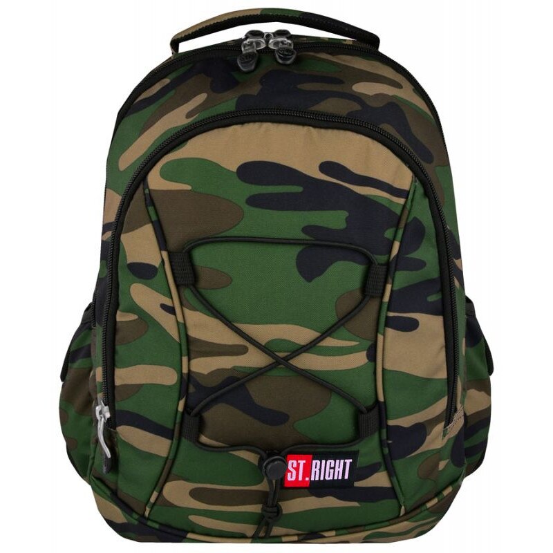 Rucsac Scolar 3 Compartimente St.Right - Street Moro BP32