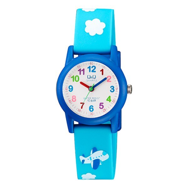 Ceas copii Q&Q VR 99 avion, WR 100m