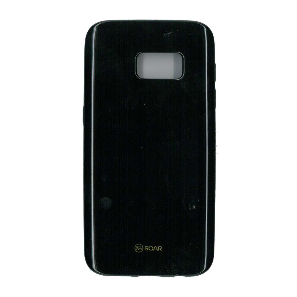 Husa din silicon mat Roar LA-LA Glaze pentru Samsung Galaxy S7, negru