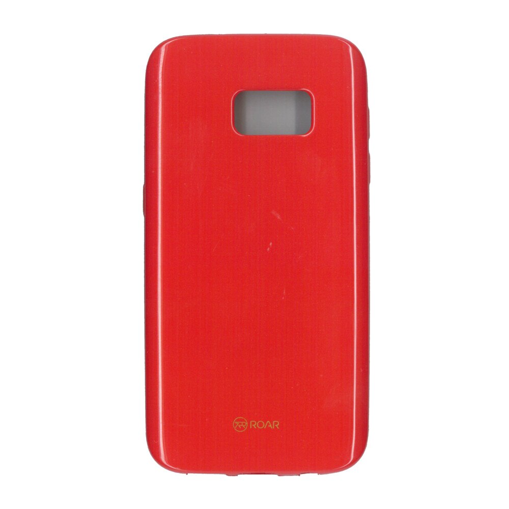 Husa din silicon mat Roar LA-LA Glaze pentru Samsung Galaxy S7, rosu