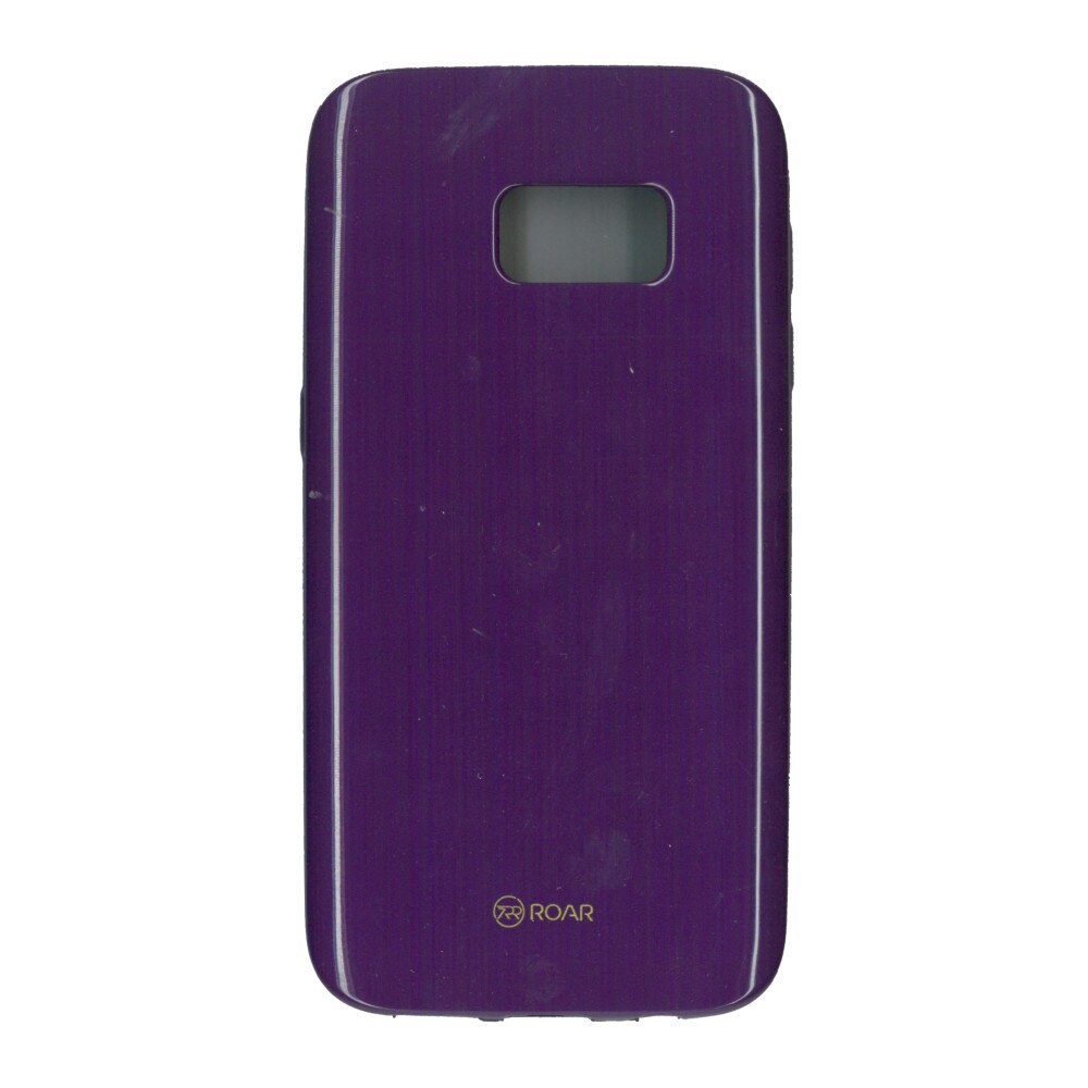 Husa din silicon mat Roar LA-LA Glaze pentru Samsung Galaxy S7, mov