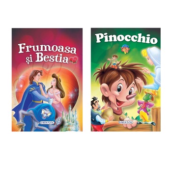 2 Povesti: Frumoasa si Bestia si Pinocchio 2 Povesti: Frumoasa si Bestia si Pinocchio