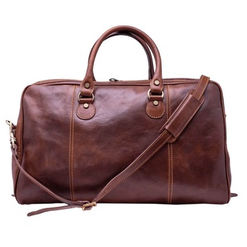 Geanta de voiaj coniac, Suveran, din piele naturala vacchetta SUPERIOR, MADE IN ITALY, 4040A Geanta de voiaj coniac, Suveran, din piele naturala vacchetta SUPERIOR, MADE IN ITALY, 4040A