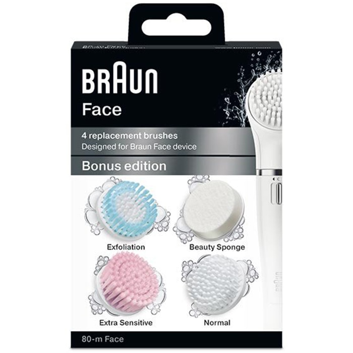 Rezerva perie epilator Braun Face SE80-M Mix Box, pentru ten normal/sensibil
