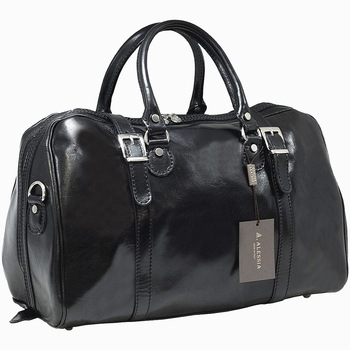 Geanta de voiaj neagra, Suveran, din piele naturala vachetta, made in italy, bagaj de mana, 4042 Geanta de voiaj neagra, Suveran, din piele naturala vachetta, made in italy, bagaj de mana, 4042