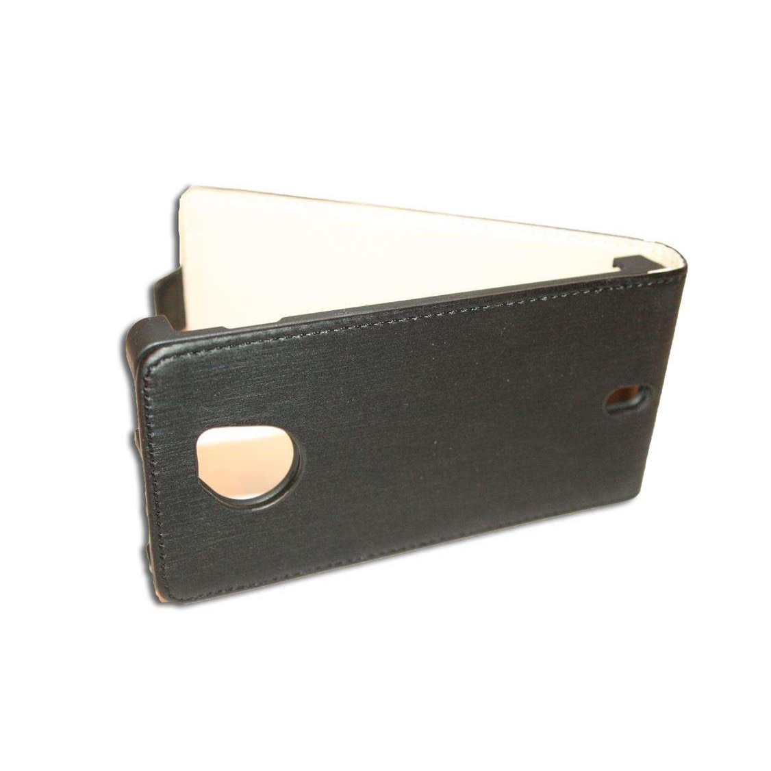 Husa Sony Ericsson Xperia Sola MT27i din Piele ECO Culoare Neagra