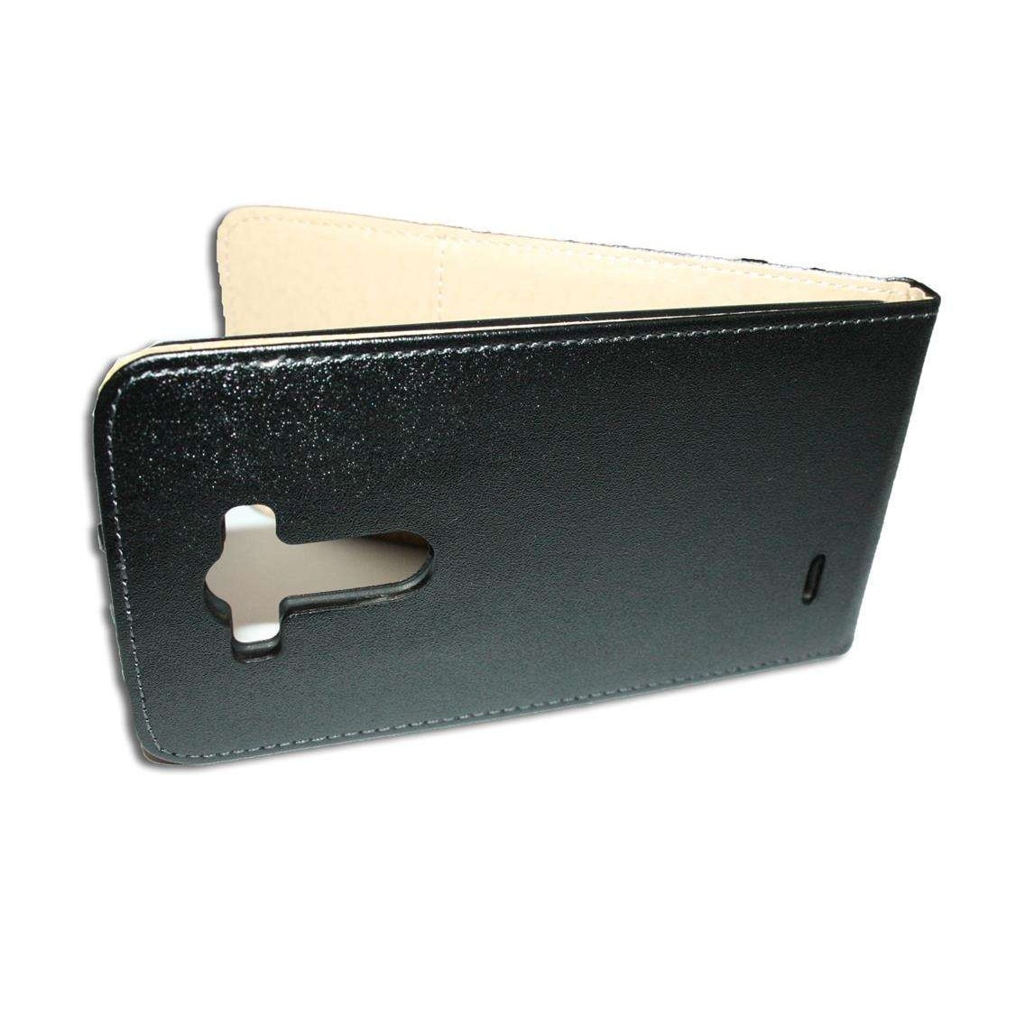Husa LG Optimus G3 din Piele ECO POCKET SLIM Culoare Neagra