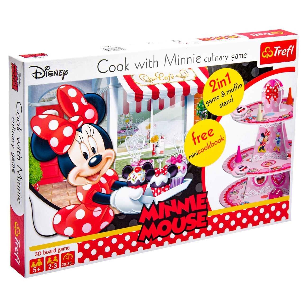 Joc de masa Gateste cu Minnie 2 in 1, Lumi LUXURY®, +5 ani