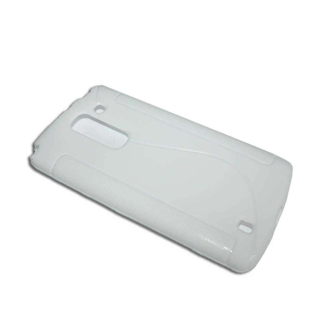 Husa LG G PRO 2 D838 S Line din Silicon de Culoare Alba