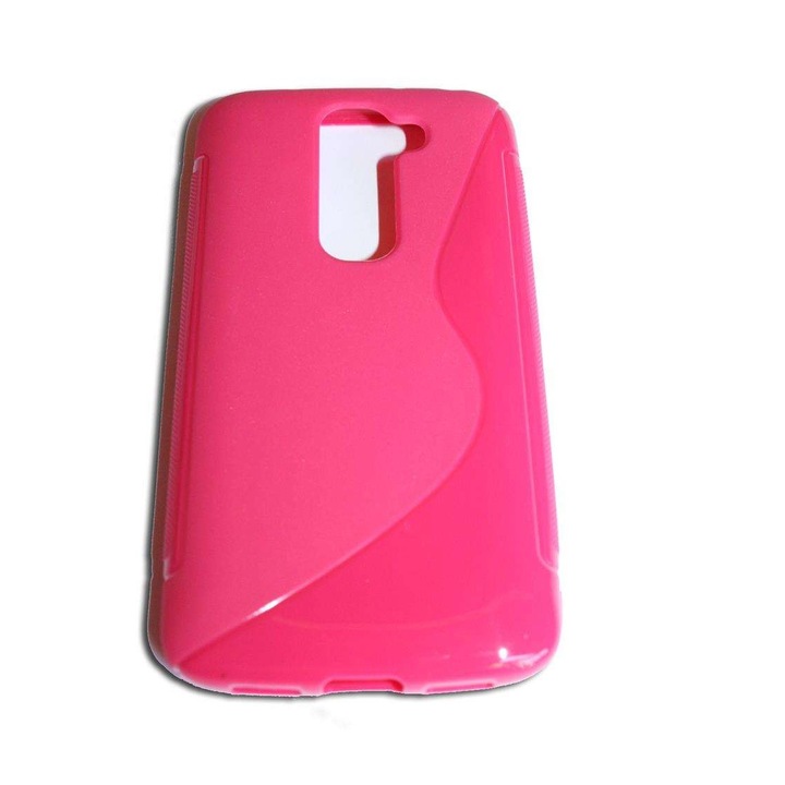 Кейс LG Optimus G2 Mini - S Line - розов силикон