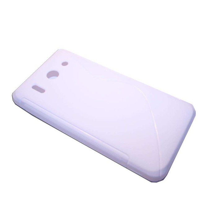 Силиконов кейс Huawei Ascend G510/U8951 Модел S Line Цвят Бял