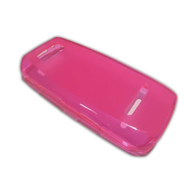 Силиконов калъф Nokia Asha 305 розов