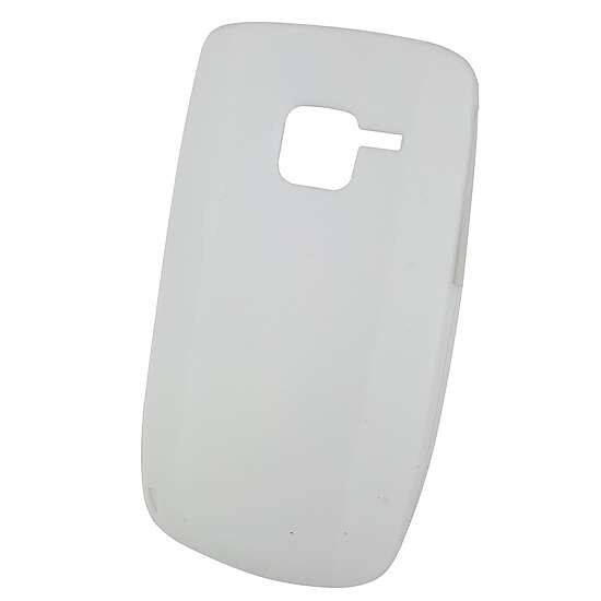 Husa Nokia C3 din Silicon Moale Culoare Alb