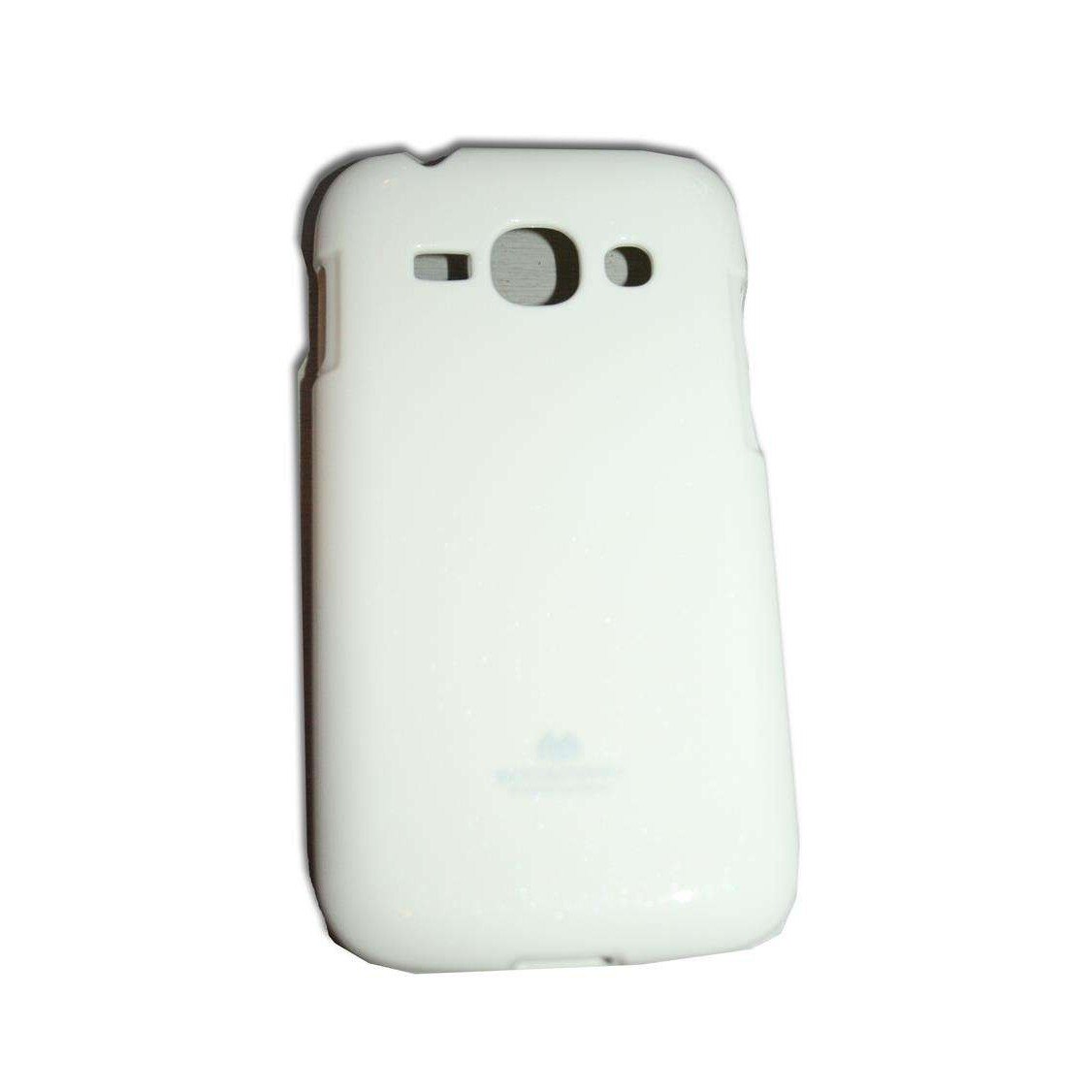 Husa Samsung Galaxy Ace 3 S7270 Mercury Goospery Jelly din Silicon de Culoare Alba