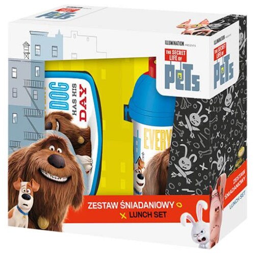 Set Sticla Apa si cutie Sandwich - Secret Life of Pets