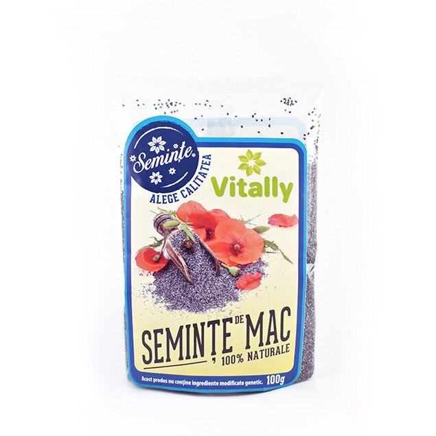 Seminte de mac 100g, Vitally