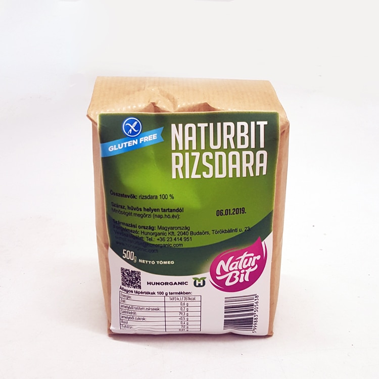 Gris de Orez Naturbit 500g fara gluten