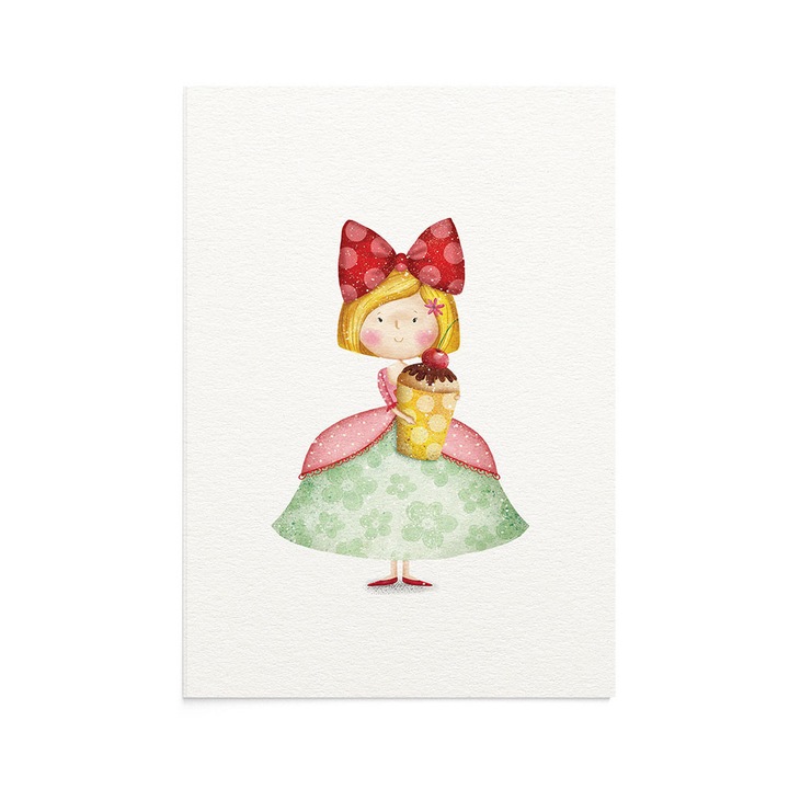 Felicitare Cherry Darling, Zizula Cards, Multicolor, 105 x 150 mm