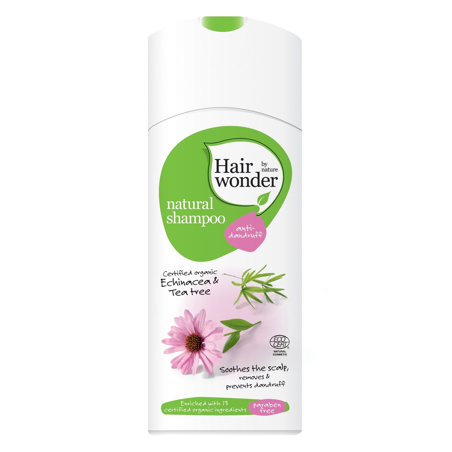 Sampon antimatreata, certificat Ecocert, Hairwonder, 200 ml