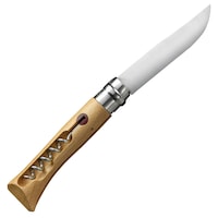 Cutit de buzunar Opinel No. 10 Inox cu tirbuson 001410