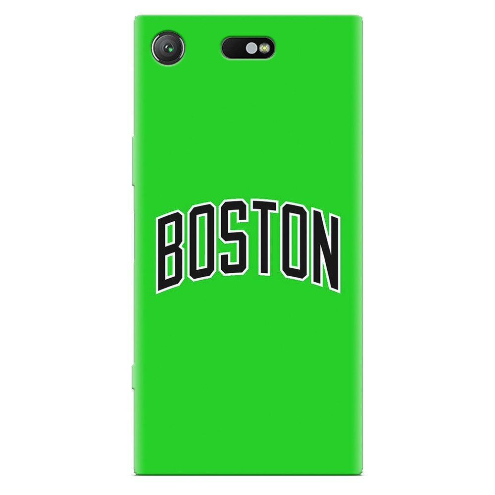 Husa silicon pentru Sony Xperia XZ Compact, NBA Boston Celtics