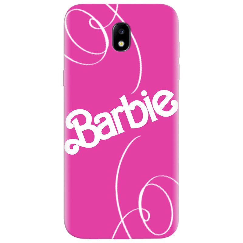 Husa silicon pentru Samsung Galaxy A7 2017, Barbie