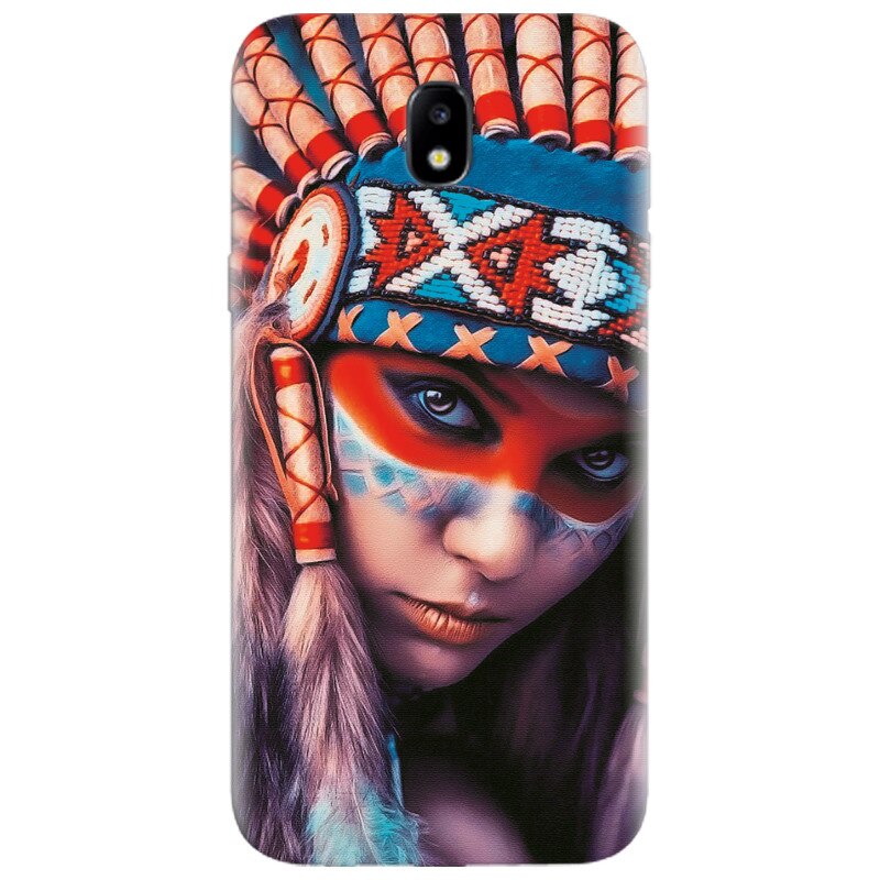 Husa silicon pentru Samsung Galaxy A7 2017, Attractive Girl Model