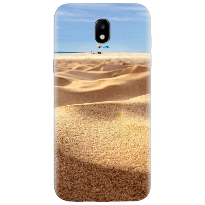 Силиконов калъф за Samsung Galaxy A7 2017, Beach Sand Closeup Holiday