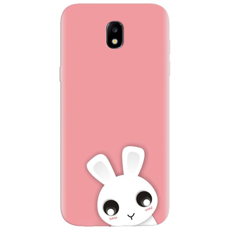 Husa silicon pentru Samsung Galaxy A7 2017, Cute Girly 002