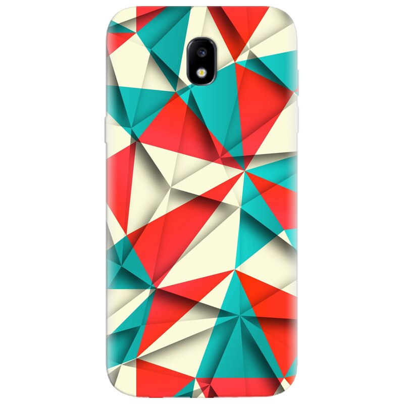 Husa silicon pentru Samsung Galaxy A7 2017, Abstract Vector