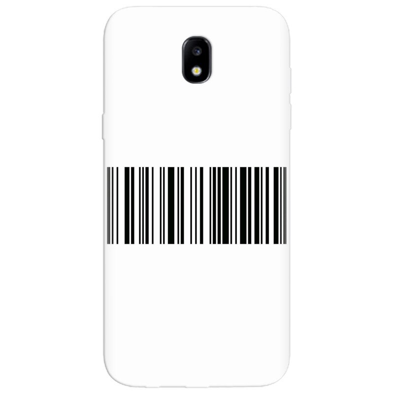 Husa silicon pentru Samsung Galaxy A7 2017, Bar Code
