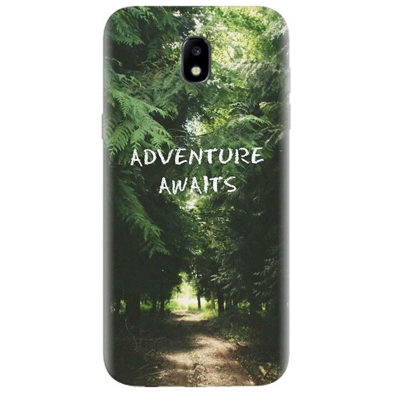 Husa silicon pentru Samsung Galaxy A7 2017, Adventure Awaits Forest