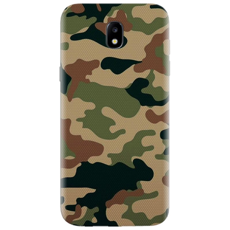 Husa silicon pentru Samsung Galaxy A7 2017, Camuflaj