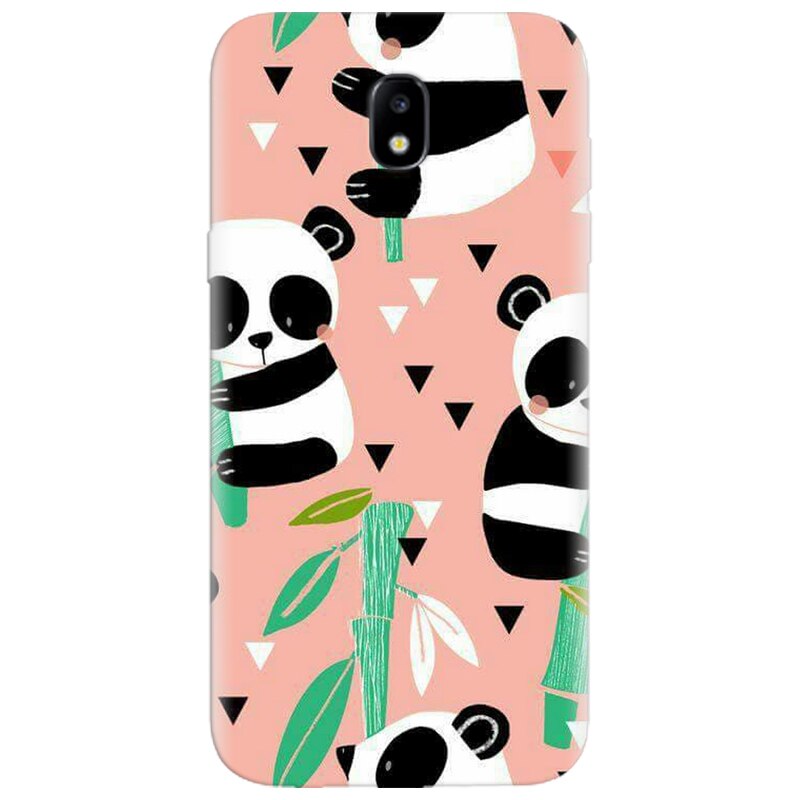 Husa silicon pentru Samsung Galaxy A7 2017, Baby Panda 001