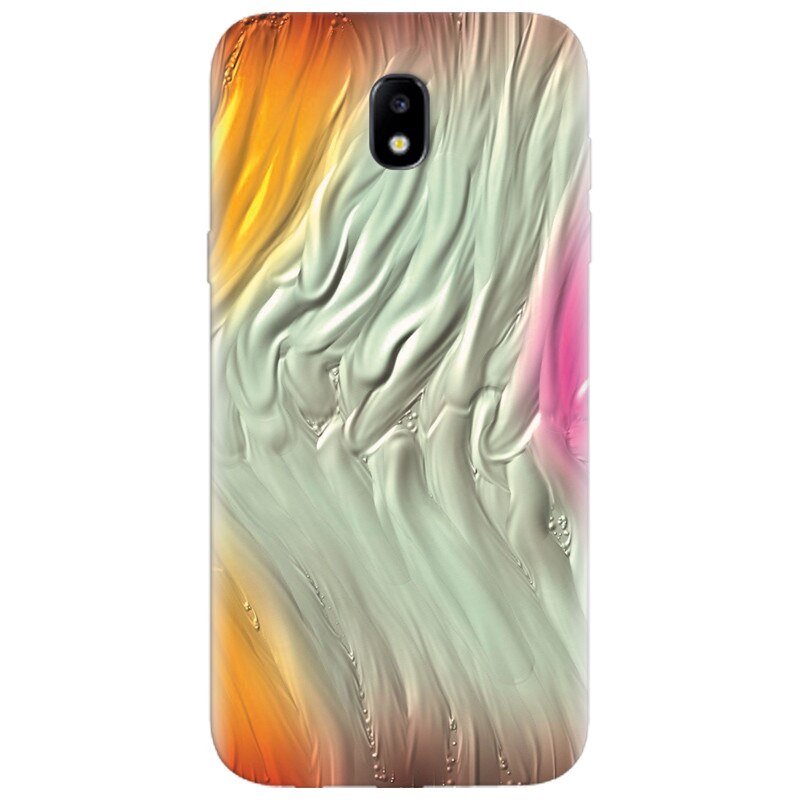 Husa silicon pentru Samsung Galaxy A7 2017, Attractive Abstract Design