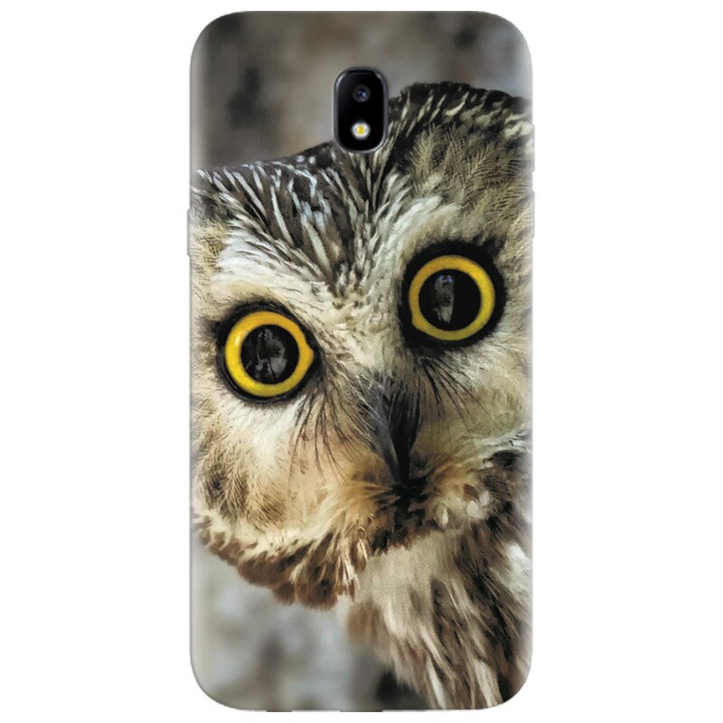 Husa silicon pentru Samsung Galaxy A7 2017, Owl