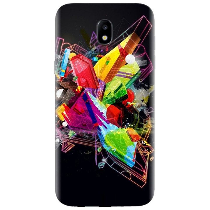 Силиконов калъф за Samsung Galaxy A7 2017, Abstract Shape