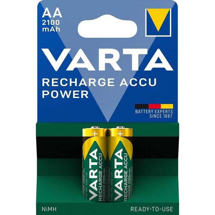 Acumulator R6 (AA) 2100mAh Ready2Use 2buc/blister Varta