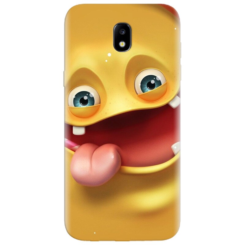 Husa silicon pentru Samsung Galaxy A7 2017, Cute Monster