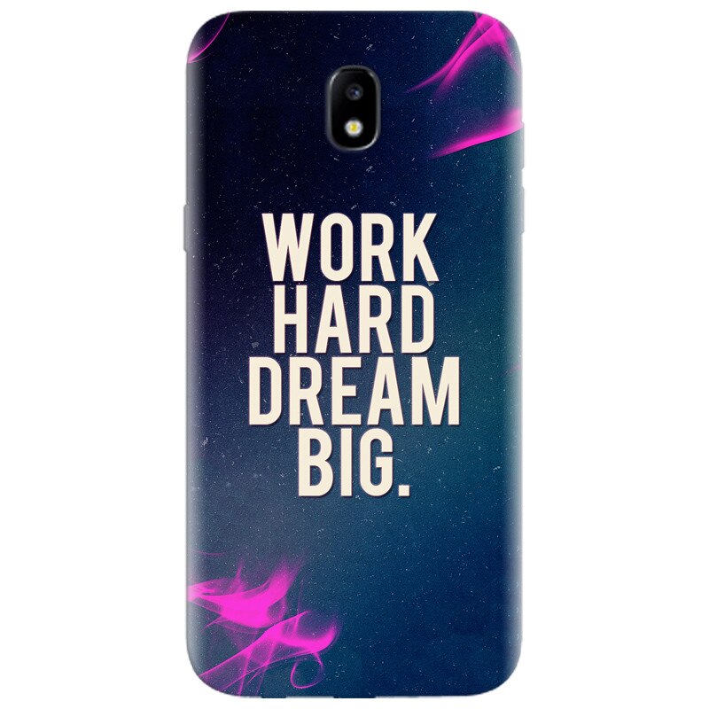 Husa silicon pentru Samsung Galaxy A7 2017, Dream Big