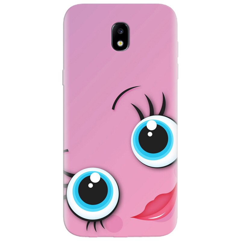 Husa silicon pentru Samsung Galaxy A7 2017, Girly Cute