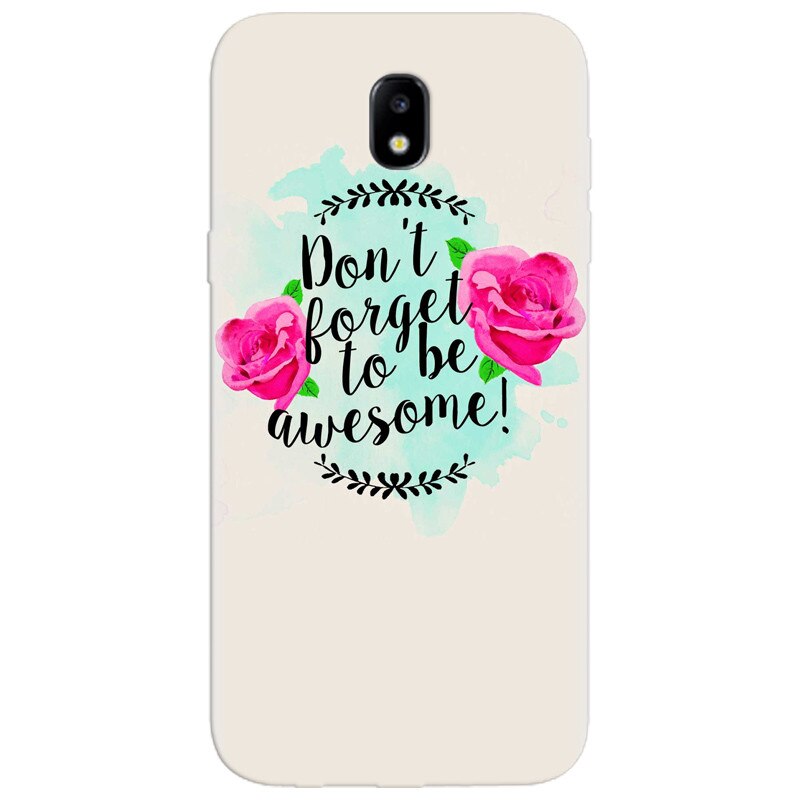 Husa silicon pentru Samsung Galaxy A7 2017, Dont Forget