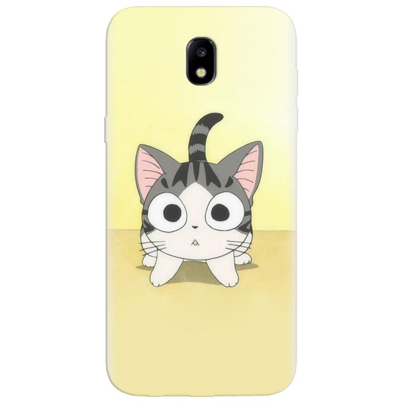 Husa silicon pentru Samsung Galaxy A7 2017, Cute Ktty