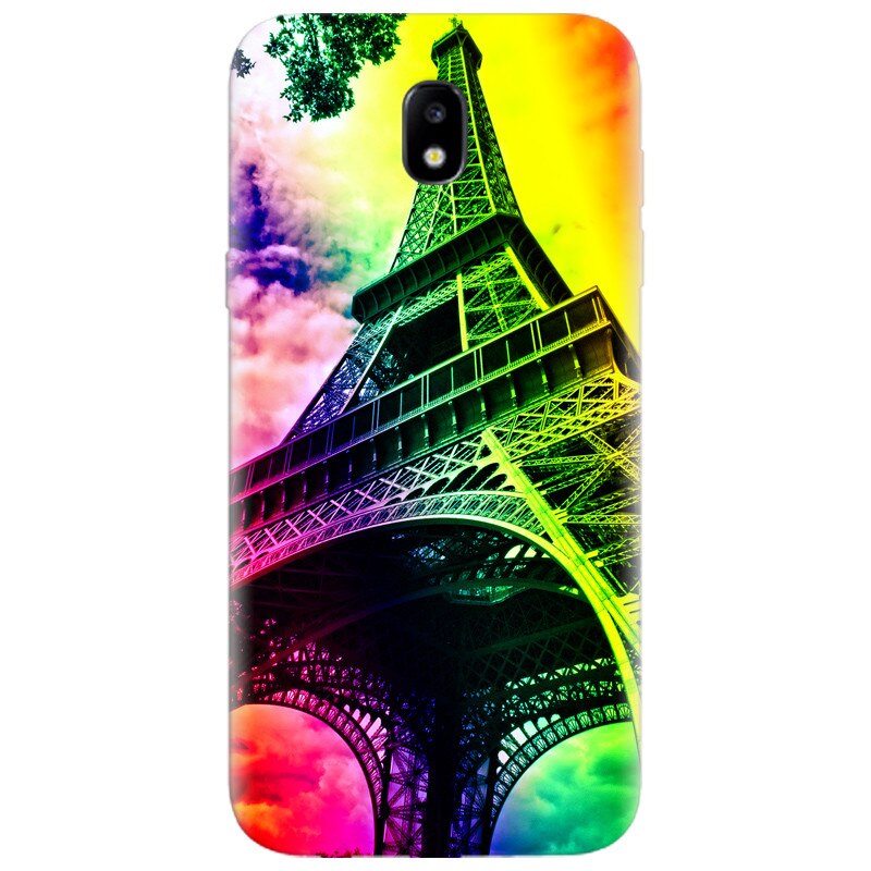 Husa silicon pentru Samsung Galaxy A7 2017, Eiffel Tower 002