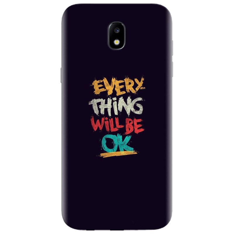 Husa silicon pentru Samsung Galaxy A7 2017, Everything Will Be Ok