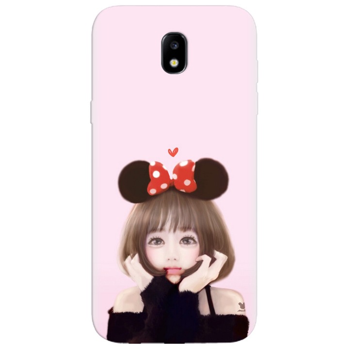 Силиконов кейс за Samsung Galaxy A7 2017, Girly 002